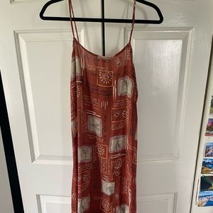 Midi slip dress